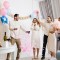 Tun Confeti Roz pentru dezvaluire gen bebelus, Gender Reveal, Fete