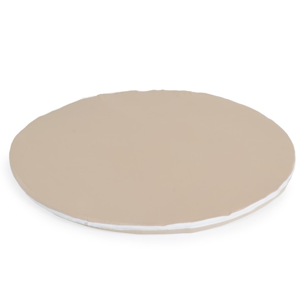 Piscină cu bile Moni Toys Beige pentru copii cu 200 bile colorate, fund moale și husă detașabilă, 12 luni+