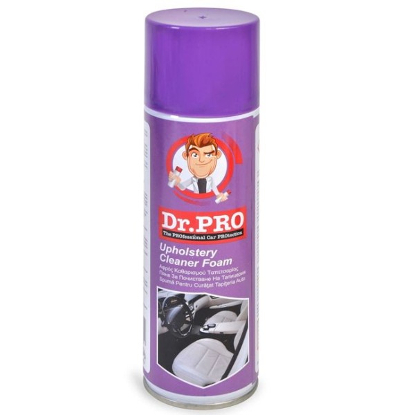 Spuma pentru curatarea tapiteriei Auto , Dr Pro , mov ,  300 ml 