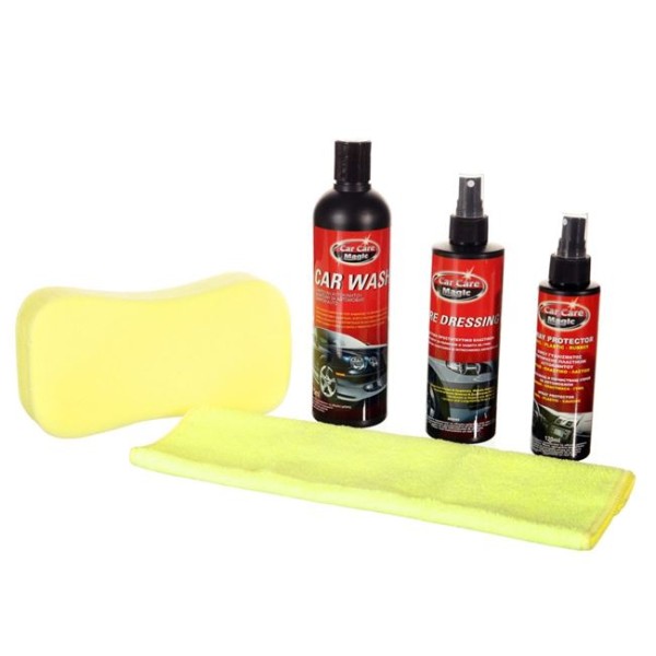 Set din 5 piese pentru curatarea Automobilului , Car Care Magic 