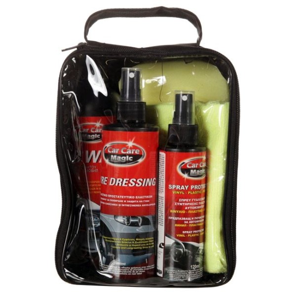 Kit din 5 piese pentru curatarea Automobilului , Car Care Magic