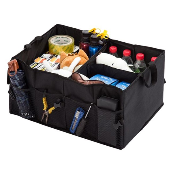 Organizator Auto , Car Solution negru , pliabil 56x39x26.5cm