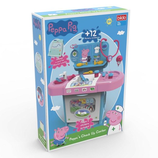 Cabinet medical pentru copii, Peppa Pig Multicolor, varsta recomandata 3 ani+