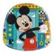 Scaun cu cadru metalic pentru copii, Mickey Rosu 36x35x36cm