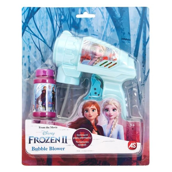 Jucarie fetite pistol baloane de sapun, Disney Frozen 2 - AS, varsta recomandata 3 ani +