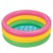 Piscina Gonflabila pentru copii, Intex Multicolor, Capacitate 56 litrii, Diametru 86 cm