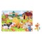 Puzzle copii Animale de la Ferma, 24 de piese, 42x28cm, 3 Ani +