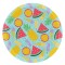Saltea cu Jeturi de Apa pentru Catei, Cool Pet Colorata, Diametru 90 cm