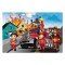 Puzzle copii cu Pompieri, 24 de piese, Trefl, 42x28cm cm, 3 Ani +