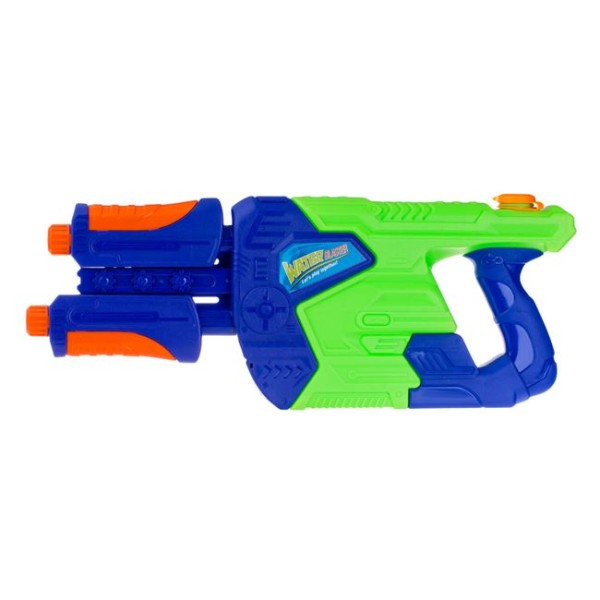 Jucarie Pistol cu Apa pentru Copii, Water Blaster Verde Albastru, Lungime 59 cm 