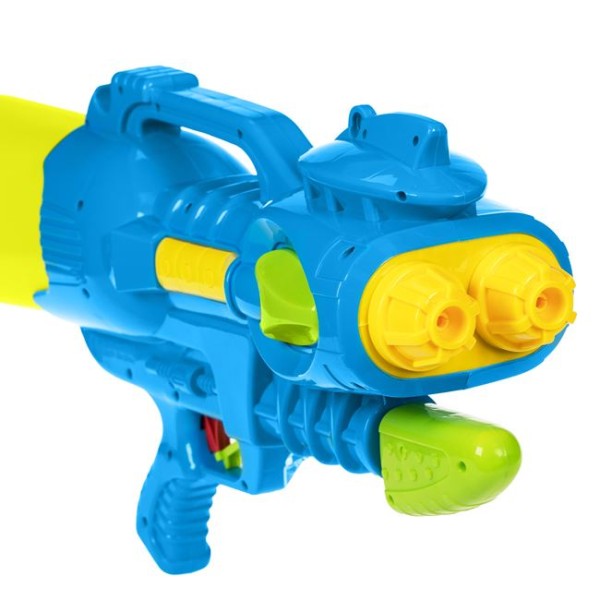 Jucarie Pistol cu Apa pentru Copii, Water Warriors Albastru Galben, Lungime 60 cm