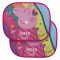 Set 2 Parasolare Auto Copii,Peppa Pink,Roz, Dimensiune 44x36cm,Prindere Ventuze