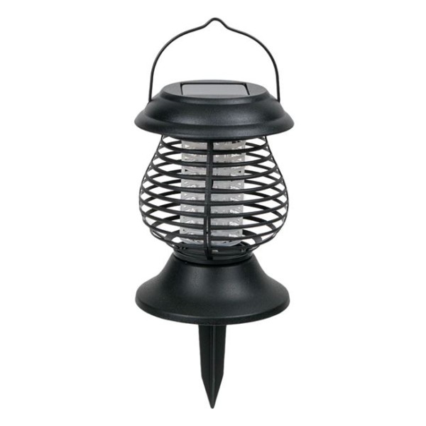 Aparat Anti Insecte 2 In 1, Incarcare Solara, Led 1.2 V ,Negru Ø13.5x16cm