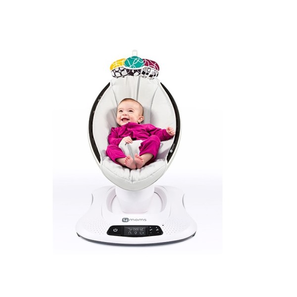 Fotoliu Balansoar Bebelusi 4MOMS MamaRoo 4.0 Classic Gri