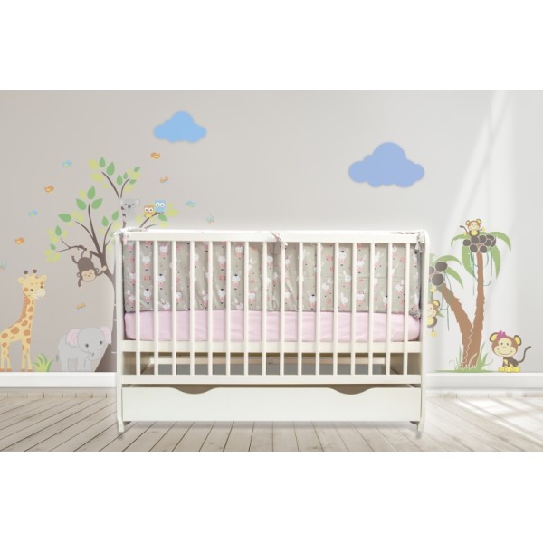 Lenjerie MyKids Dancing Bunny 4+1 Piese 120x60