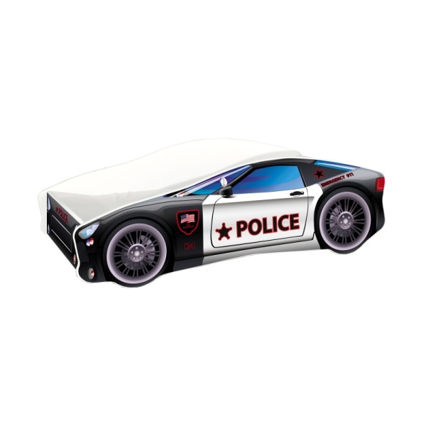 Pat Tineret MyKids Race Car 03 Police-160x80