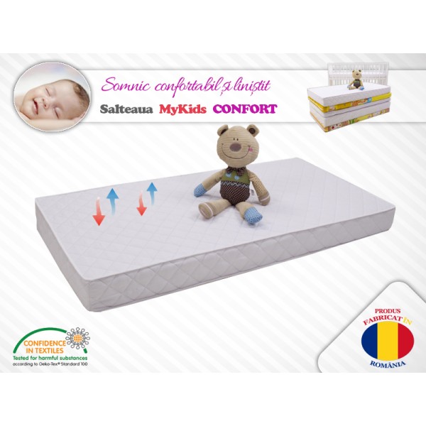 Saltea copii MyKids Cocos Confort II 125x65x08 (cm)