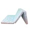 Saltea Pliabila Spuma Poliuretanica 120x60x5 cm - Light Blue with Dots