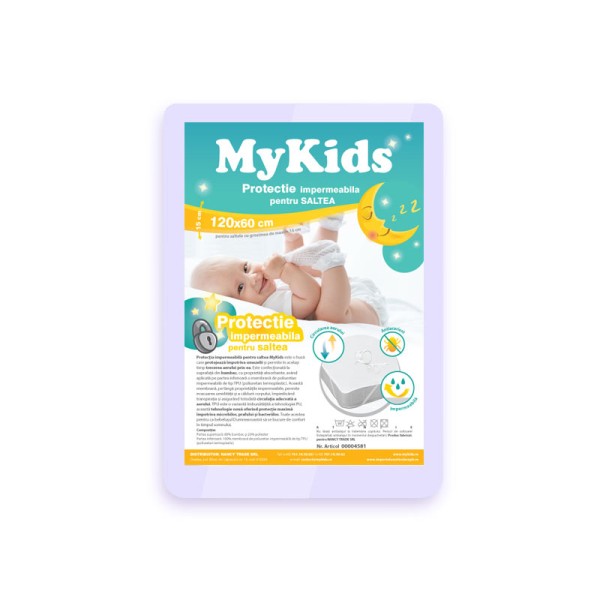 Protectie Impermeabila MyKids Pentru Saltea 120x60 CM