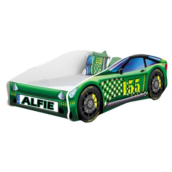 Pat Tineret MyKids Race Car 04 Green-160x80