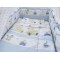 Lenjerie MyKids Teddy Play Blue M2 4+1 Piese 140x70