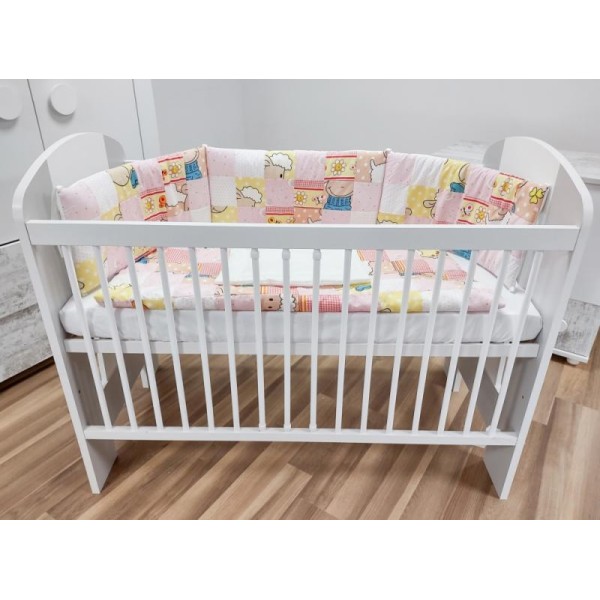 Lenjerie MyKids Mini Patratel Multicolor Girl 4 Piese 120x60