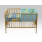 Lenjerie MyKids Happy Giraffe Albastru 4 Piese 140x70