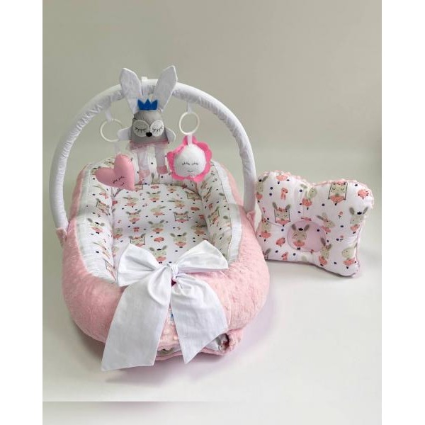 Babynest Plush MyKids 0114 Bunny Pink