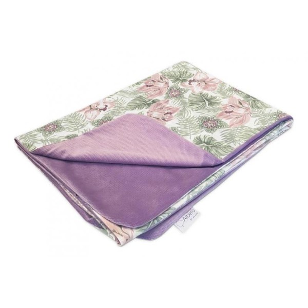 Patura pentru copii Klups  Velvet Kids Summer Pink Flowers G013