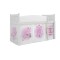 Patut Tineret MyKids Twist Antresola 06 Princess Castle-184x80