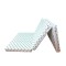 Saltea Pliabila Spuma Poliuretanica 120x60x5 cm - Light Blue Stars