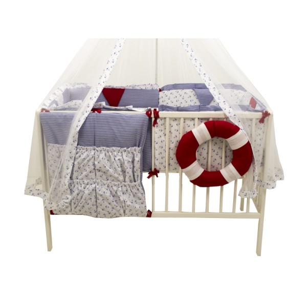 Lenjerie MyKids Ocean 9 Piese 120x60 cm