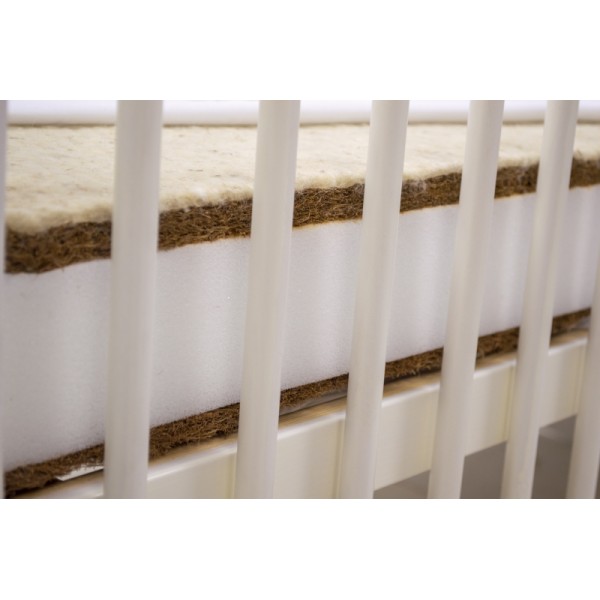 Saltea fibra cocos MyKids Merinos 120x60x11 (cm)