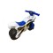 Motocicleta de impins MyKids Police Music 0139/51 Alb Albastru