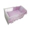 Lenjerie MyKids Light Stars Pink 11 Piese 120x60 cm