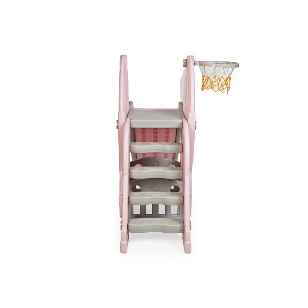 Tobogan MyKids cu cos de baschet Racheta Pink