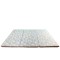 Saltea Pliabila Spuma Poliuretanica 120x60x5 cm - Light Blue with Dots