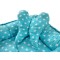 Baby Nest 2 Piese MyKids Stars Turquoise