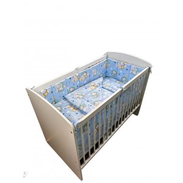 Lenjerie Micul Ursulet 4+1 piese 120x60cm