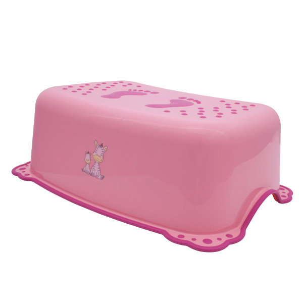 Taburet copii MyKids Zebra Pink antialunecare