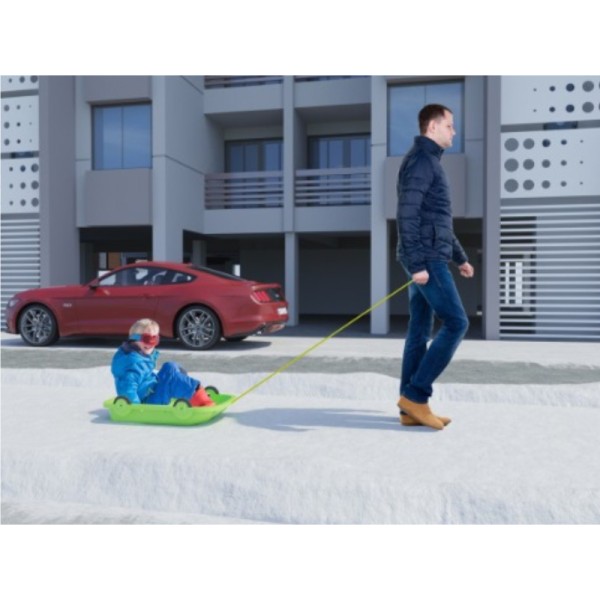 Carucior de tras si sanie copii MyKids 06550/3 Galben