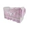 Lenjerie MyKids Light Stars Pink 11 Piese 120x60 cm