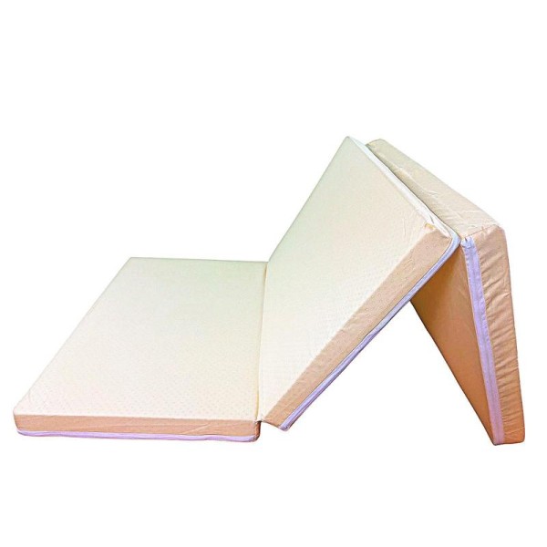 Saltea Pliabila Spuma Poliuretanica 120x60x5 cm - Galbena