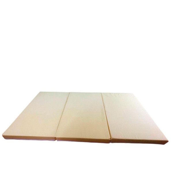 Saltea Pliabila Spuma Poliuretanica 120x60x5 cm - Galbena