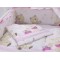 Lenjerie MyKids Teddy Play Pink M1 4+1 Piese 140x70