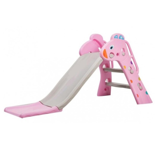 Tobogan MyKids Giraffe cu cos de baschet Pink