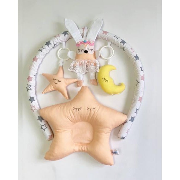 Babynest Standard MyKids 0133 Dancing Bunny Peach