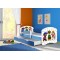 Patut Tineret MyKids Paw Patrol cu Sertar si Saltea 140x70