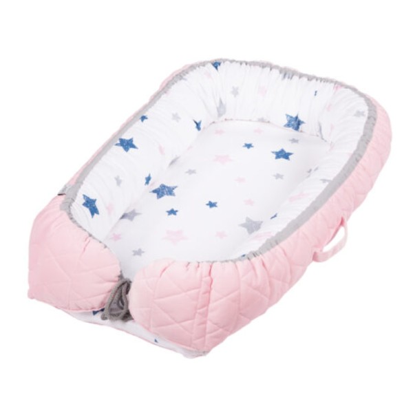 Baby Nest Klups Velvet Roz V101