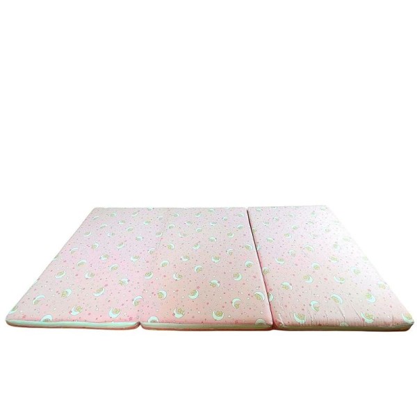 Saltea Pliabila Spuma Poliuretanica 120x60x4.5 cm - Cat on Moon Roz